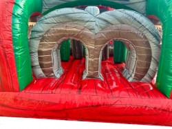 ruby20river20run20inflatable20obstacle20course20rental20tul 5 38ft Ruby River Run Water Obstacle Course